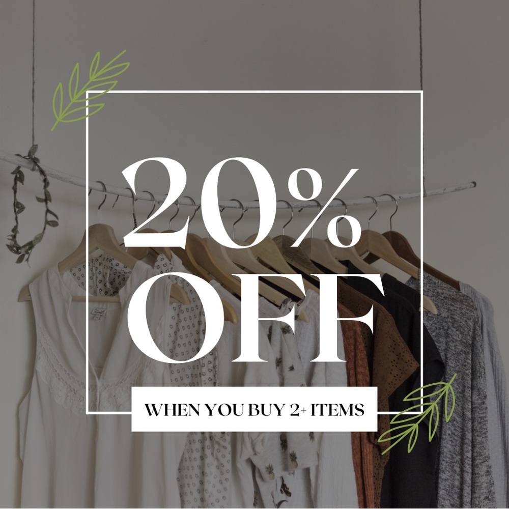 Buy 2+ items and save!